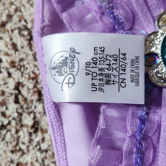 Disney Little Mermaid Top size 9/10 - Picture 3 of 4